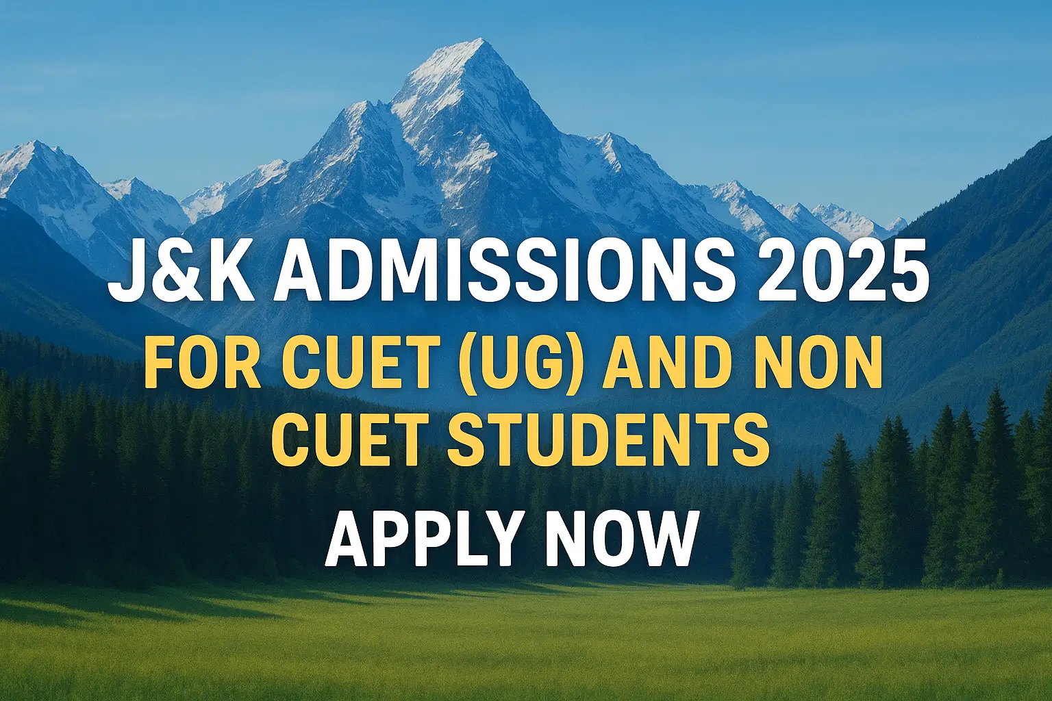 J&K Admissions 2025