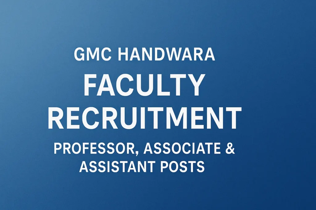 GMC Handwara.
